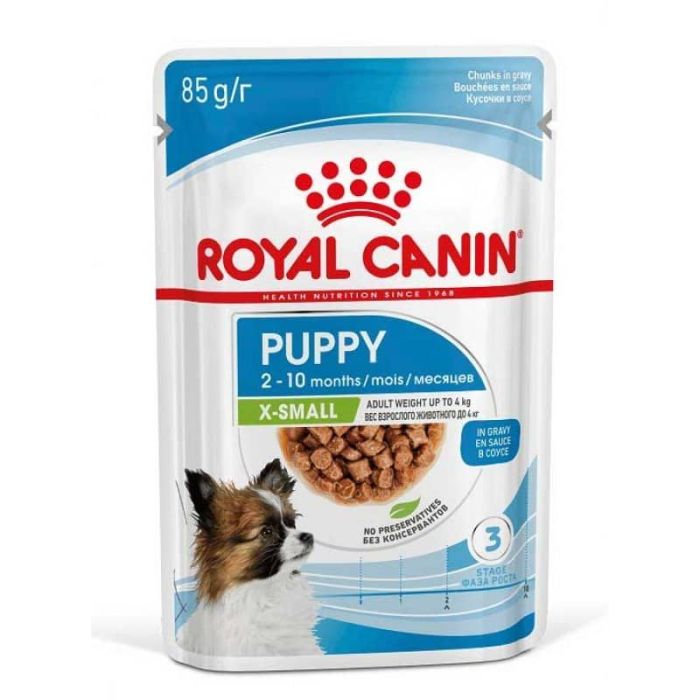 Royal Canin XSMall PUPPY Вологий корм для цуценят мініатюрних порід 85 г 