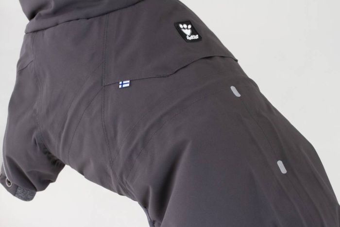 Теплий комбінезон для собак Hurtta Extreme Overall 25S Сірий