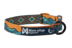 Нашийник для собак Trail quest collar RP signature edition Non-stop dogwear Бірюзовий/Дуб L