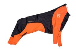 Комбінезон для собак чоловічої статі Protector snow Non-stop dogwear Чорний/Помаранчевий S