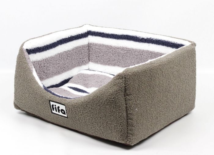 Лежак Бостон велсофт Кавовий 524425 см 