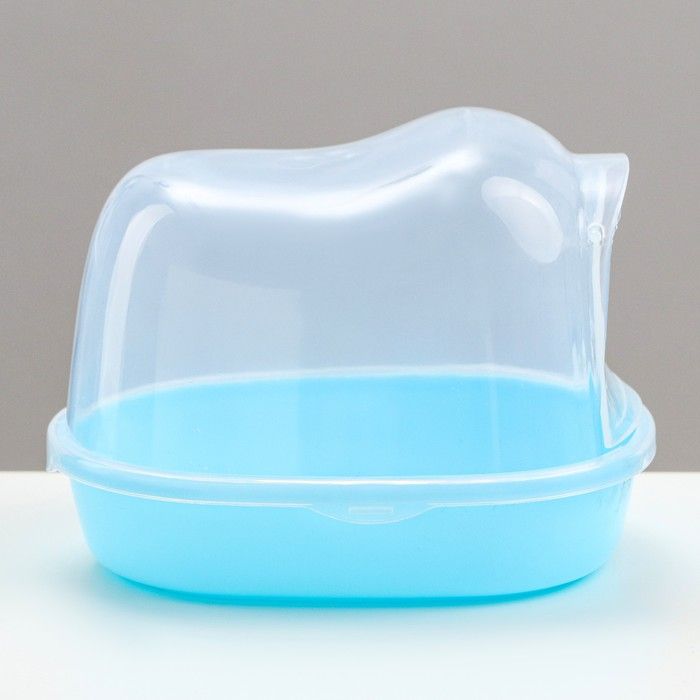 Купалка для гризунів 13x10x10 см блакитна R193 