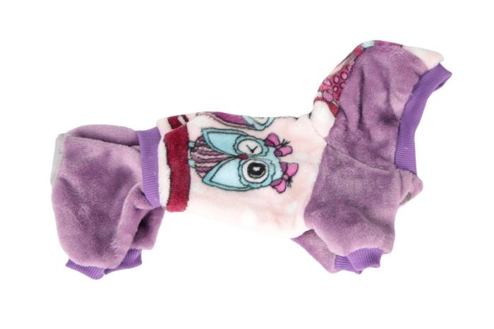 Сова комбінезон махровий для собак дівчаток S2