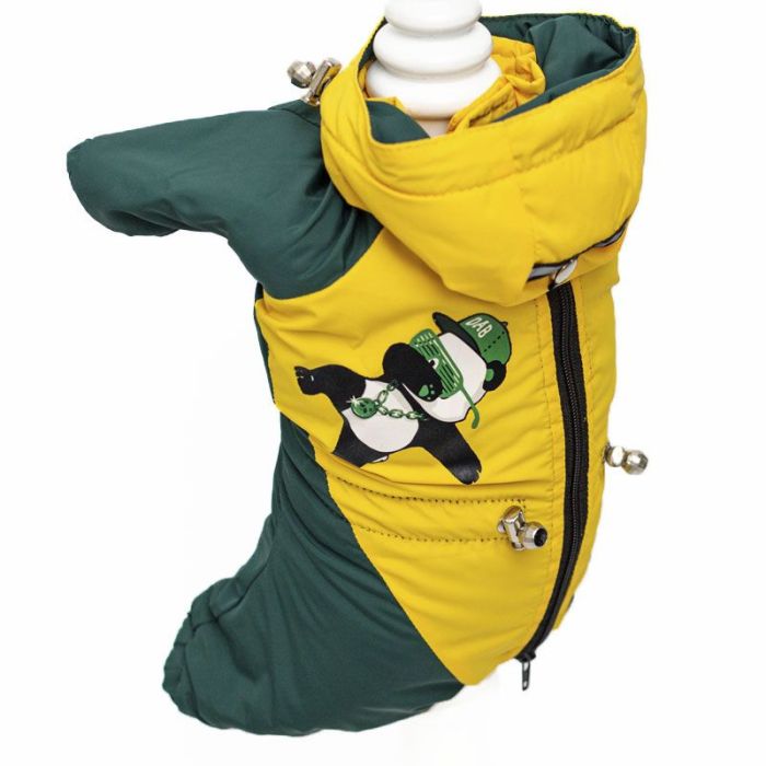 Біг бой комбінезон для собак хлопчиків велсофт без силікону S