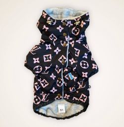 Віта куртка для собак дівчаток doglove чорна XS