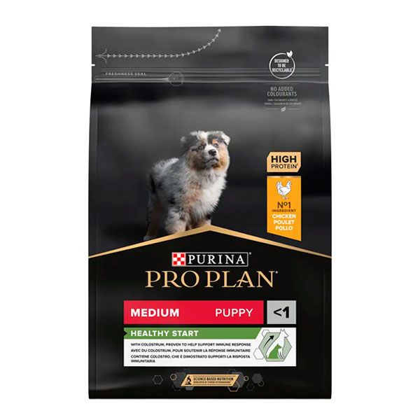 PRO PLAN Puppy Medium сухий корм для цуценят середніх порід з куркою 3 кг