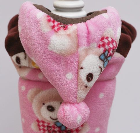 Любаша комбінезон для собак дівчаток махра S1