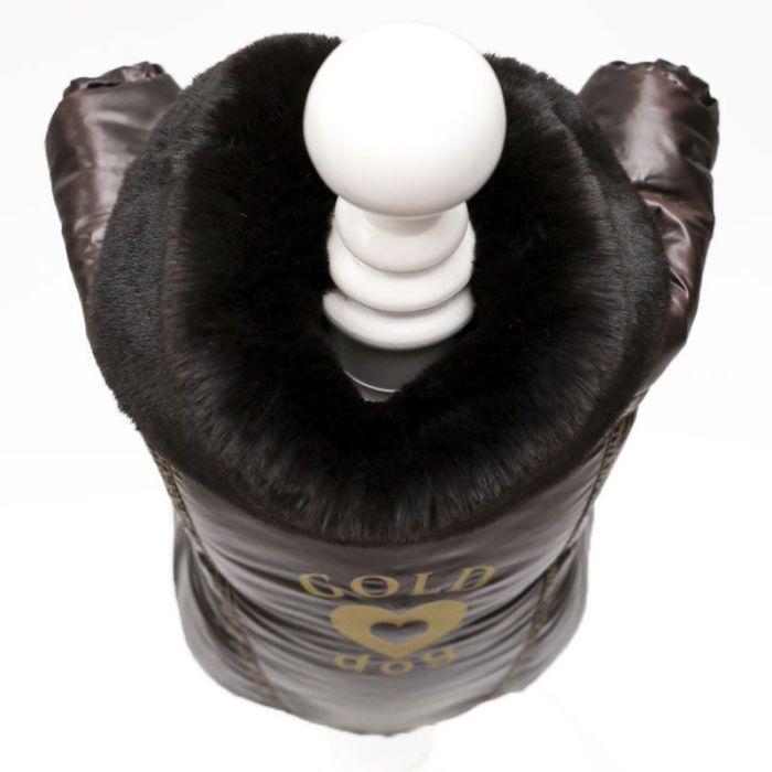 Шоколад комбінезон для собак хлопчиків на силіконі XS