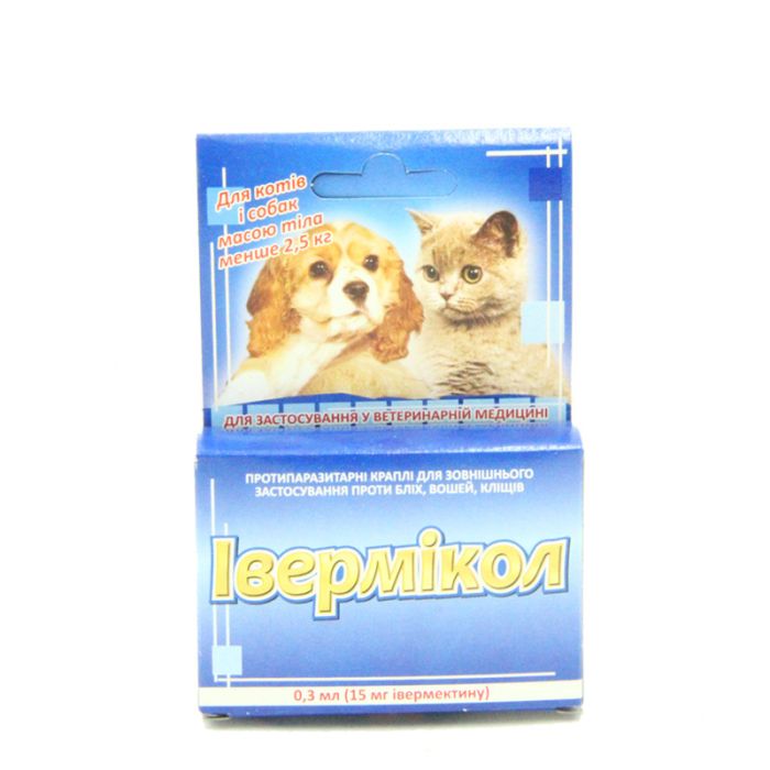 Прайд Лорі-краплі від бліх і кліщів 15 мг