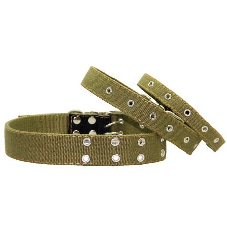 Нашийник брезент подвійний безрозмірний 31-63 см