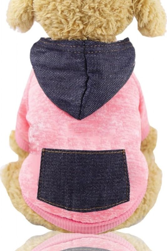 Худі Меланж на флісі рожевий (дівчинка) XS