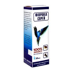 Фіпроніл спрей ЛЮКС для птахів і гризунів (фіпроніл) запах ванілі, Україна 30 мл