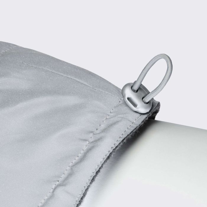 Рефлективна утеплена куртка для такс і схожих порід собак Cloud7 Brooklyn Dachshound Сірий 5