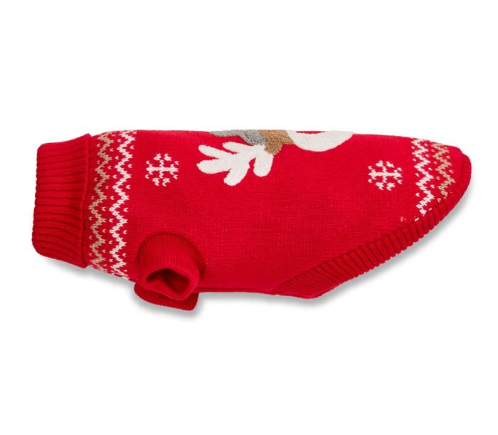 В'язаний светр для собаки Wolters Rudi Лось Руді 20 см Червоний