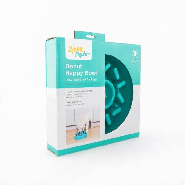 Миска слоуфідер для повільного годування ZippyPaws Happy Bowls Donut