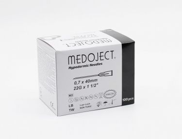 Голка одноразова інєкційна 100 шт. 0.730 мм.