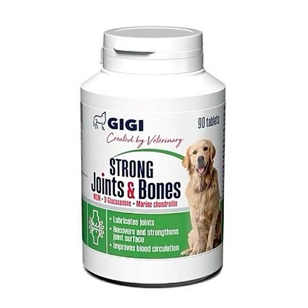 GIGI STRONG JointBones для зміцнення суглобів і кісток у собак, 90 таб 