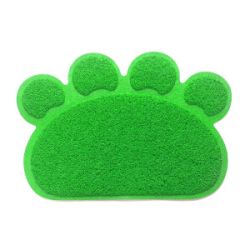 Килимок лапка 45Х60СМ салатовий ПВХ 