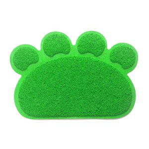 Килимок лапка 45Х60СМ салатовий ПВХ 