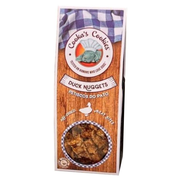 Натуральні сушені ласощі для собак Cooka`s Cookies 100% Качка 60 г