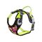 Шлейка пом'якшена для собак Hurtta Weekend Warrior Neon Harness II ECO Лакрична 40-50