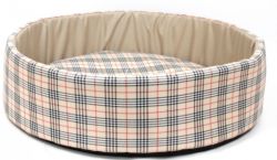 Ліжко Оксфорд Клітка Синя 5214 см. 