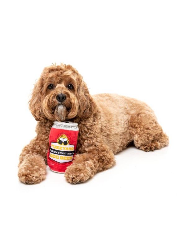 М'яка іграшка для собак FuzzYard Банка пива