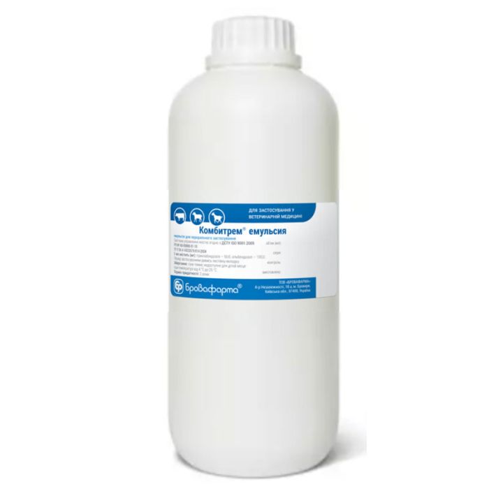 Комбітрем емульсія проти трематод 1л Бровафарма 