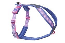Шлейка для собак Line harness 5.0 RP signature edition Non-stop dogwear Фіолетовий/Рожевий 5
