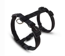 Анатомічна шлейка для собак Wolters Professional M 30-50 см / 15 мм Чорний