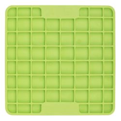 Лизальний килимок антистрес для маленьких собак собак LickiMat Mini Playdate Green, м'яка основа