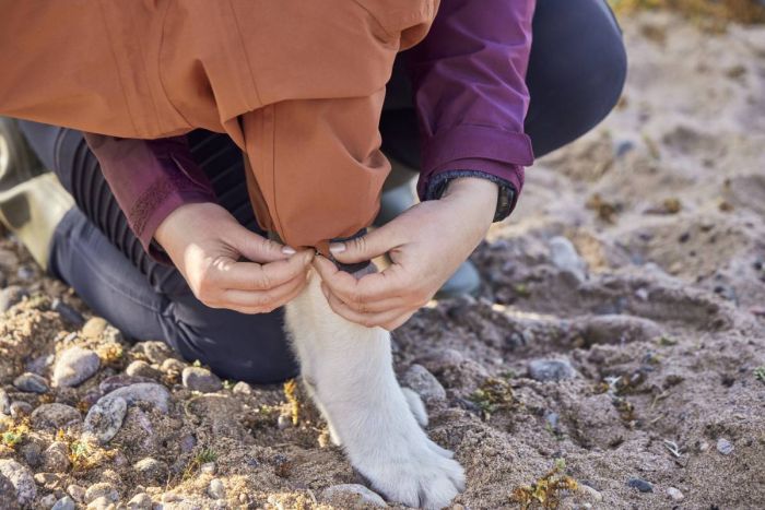 Дощовик комбінезон для собак Hurtta Mudventure Overall ECO 40M Помаранчевий