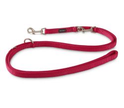 Повідець перестібка з нейлону для собак маленьких порід та котів Wolters Professional S 2 м / 10 мм Малиновий