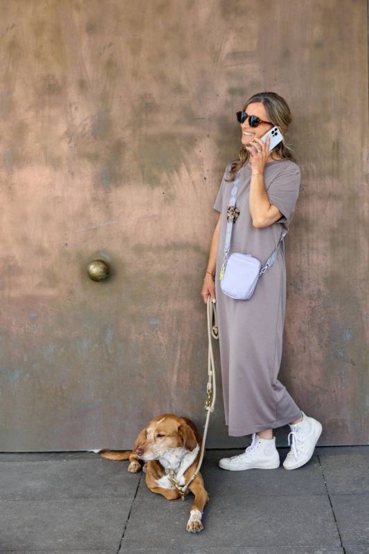 Сумка для ласощів і аксесуарів собак Palopa Greta L Фіолетовий