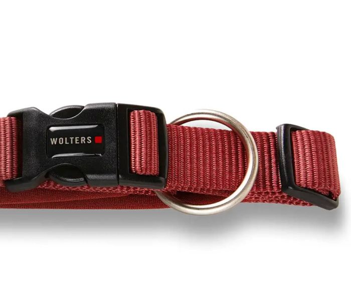 Нашийник для собак пом'якшений Wolters Professional Comfort 10 60-70 см / 45 мм Бордовий