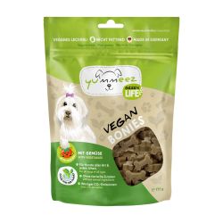 Веганські ласощі для собак з овочами Yummeez Green Life для будь-якого віку 175 г