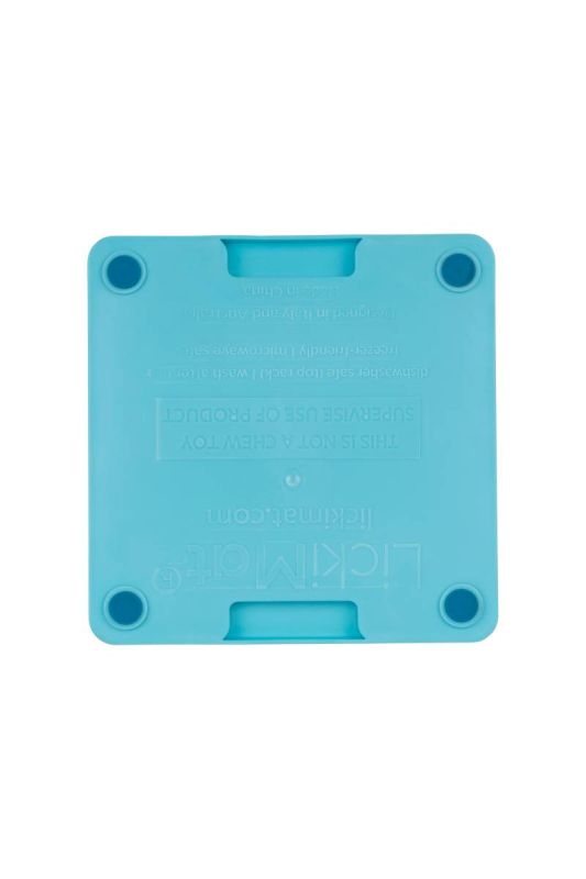 Лизальний килимок антистрес для маленьких собак собак LickiMat Mini Tuff Soother Turquoise, тверда основа