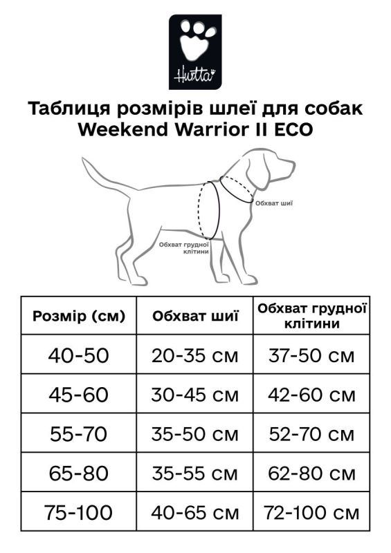 Шлейка пом'якшена для собак Hurtta Weekend Warrior Harness II ECO Бірюзовий 75-100