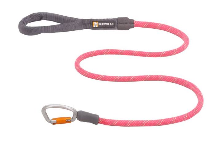 Рефлекторний повідець канат для собак Ruffwear Knot-a-Leash™ S 1,5 м / 7 мм Рожевий