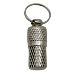 Адресник металевий хром 2.1х0. 8см 