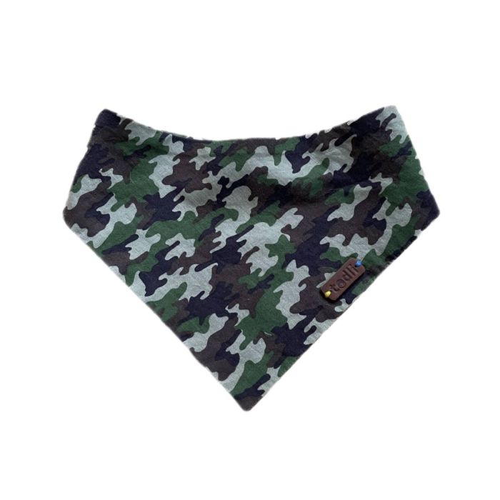Бандана для собак Duckly мілітарі XS