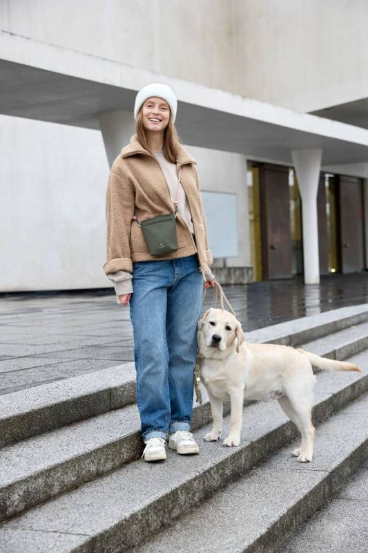 Сумка для ласощів і аксесуарів собак Palopa Karl M Оливковий