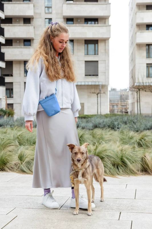 Сумка для ласощів і аксесуарів собак Palopa Karl M Небесно-блакитний