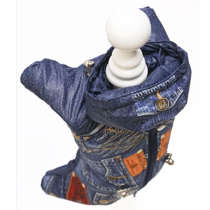 Дизель комбінезон для собак хлопчиків на силіконі L1