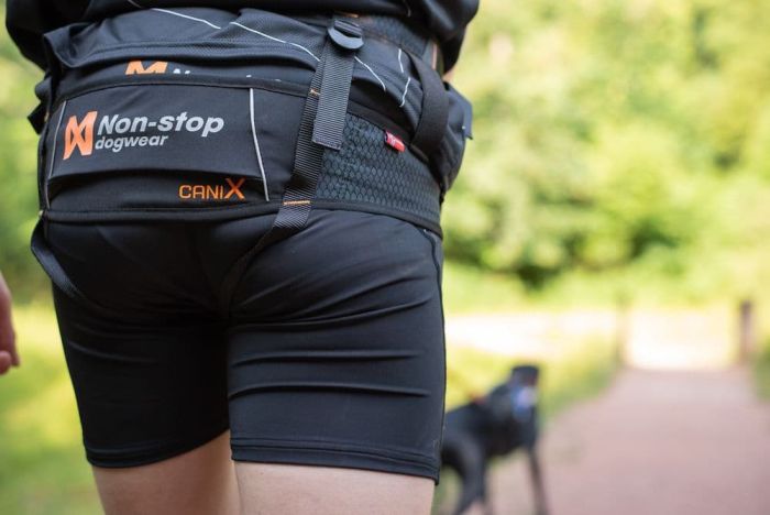 Пояс для прив'язі собак Canix belt Non-stop dogwear Чорний S