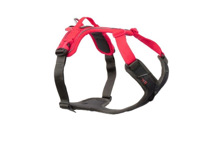 Шлейка для собак Ramble harness Non-stop dogwear Чорний/рожевий XS