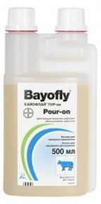 Байофлай - від комах для великої рогатої худоби 10 мл