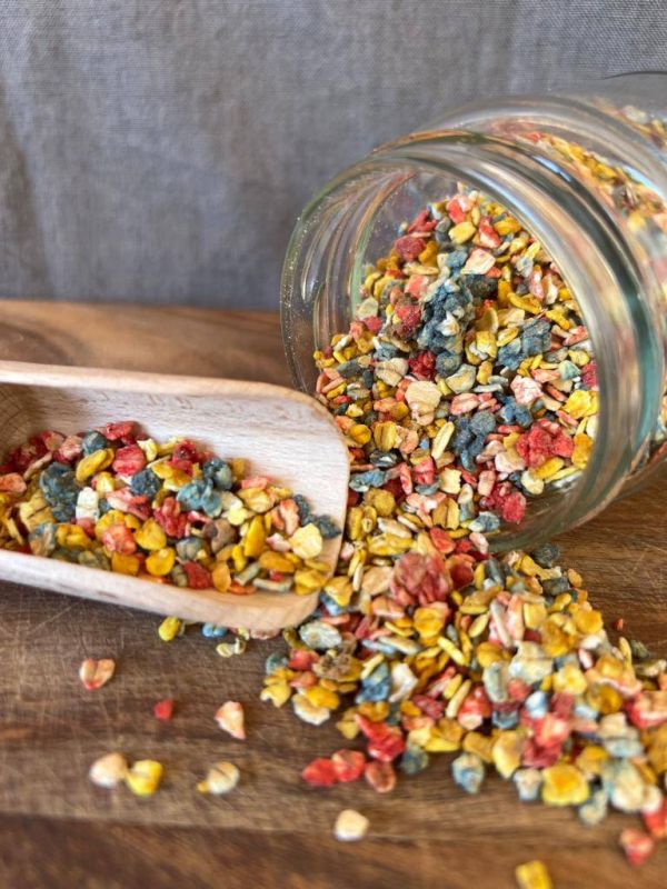 Набір для прикрашання торта для собак Cooka's Cookies Блакитна глазур 45 г і Веганська посипка 80 г