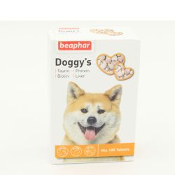 Doggys Mix-вітамінізоване ласощі мікс для собак Doggys Mix Beaphar 12568-вітамінізоване ласощі для собак 180 тб