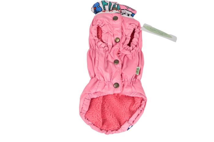 Марго жилет на овчині для собак дівчаток S1
